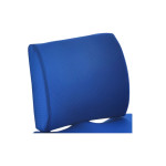 SuperOrtho Durable Lumbar Cushion Memory Foam Blue Μαξιλάρι μέσης